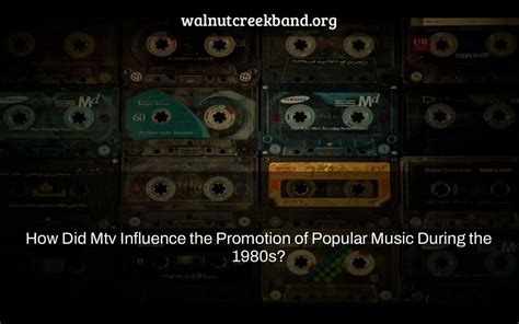 how did mtv most influence pop music? the role of music videos in shaping cultural trends