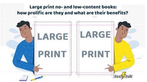 what is large print books and how does it benefit readers with visual impairments?